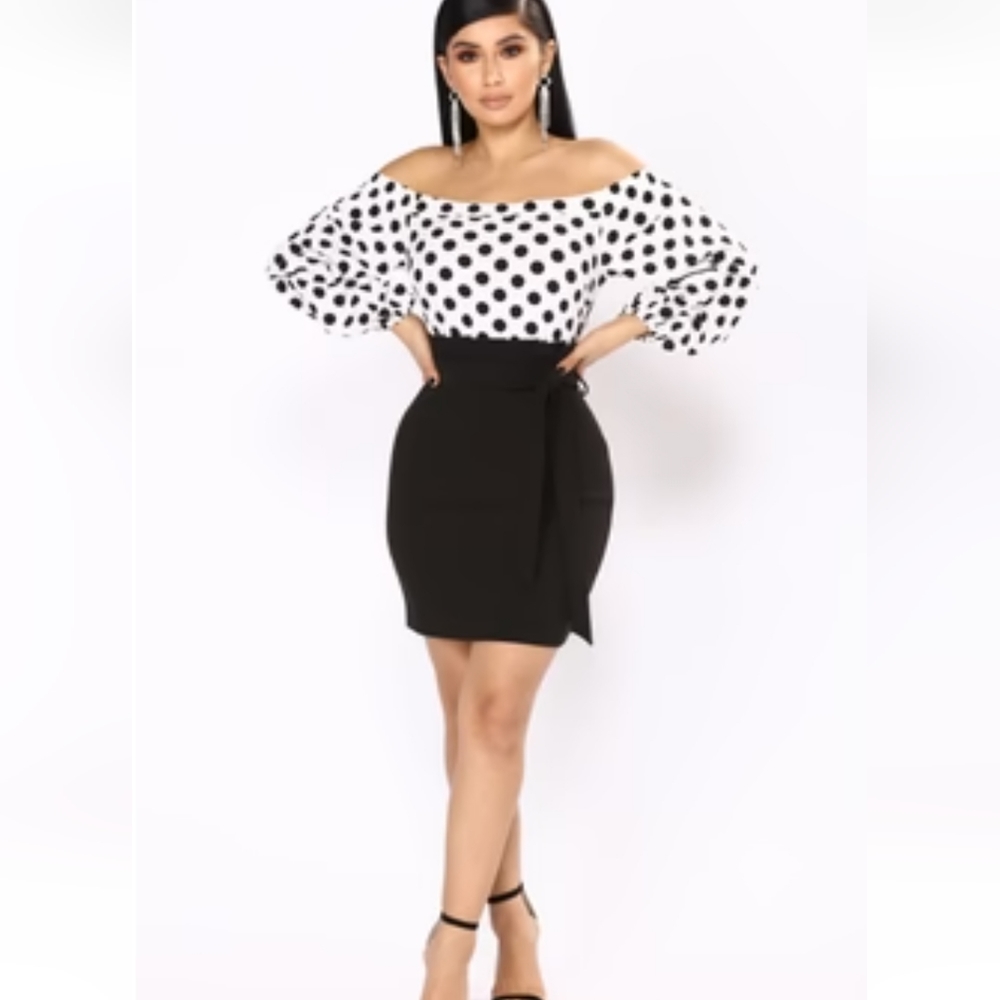 Women's Polk Dot Dress